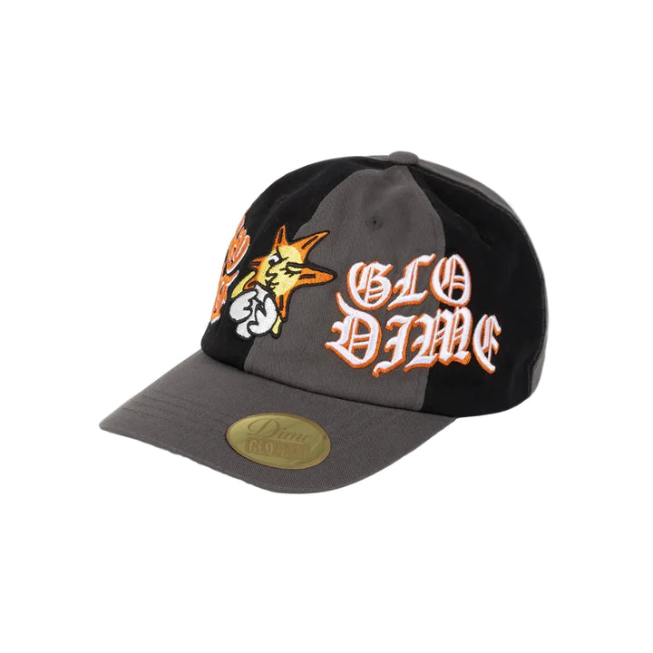 Dime Glo Dime Low Pro Cap - Black Charcoal