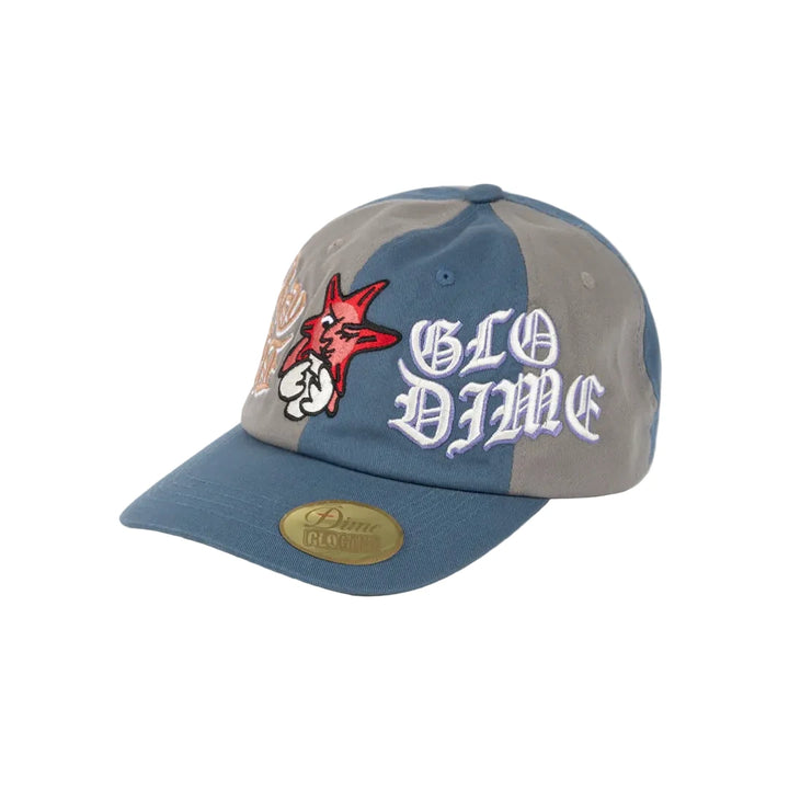 Dime Glo Dime Low Pro Cap - Gray / Storm Blue