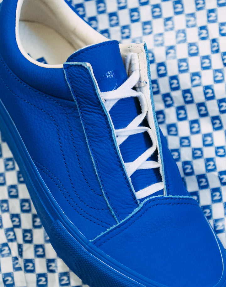 Vans x 2 risers Skate Old Skool Ghillie - Navy / White