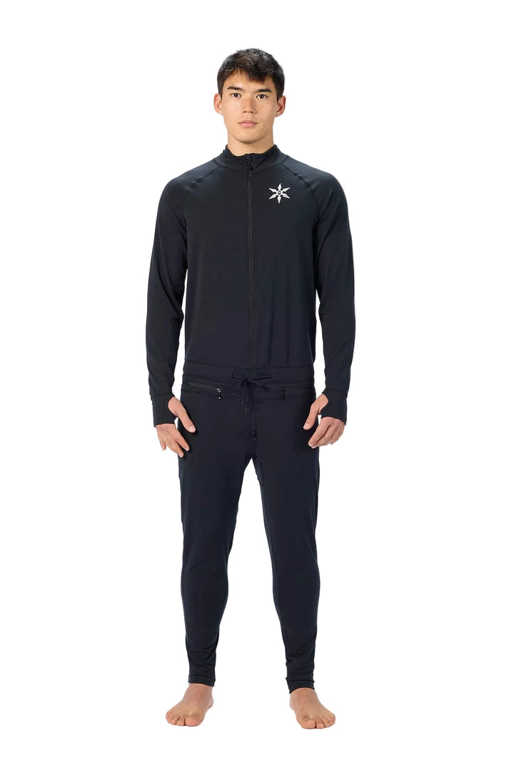 2027 Airblaster Mens Hoodless Ninja Suit - Black