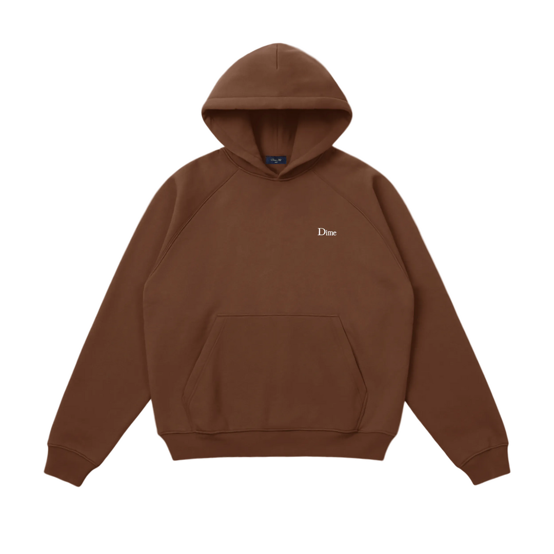 Dime Classic Logo Hoodie - Americano