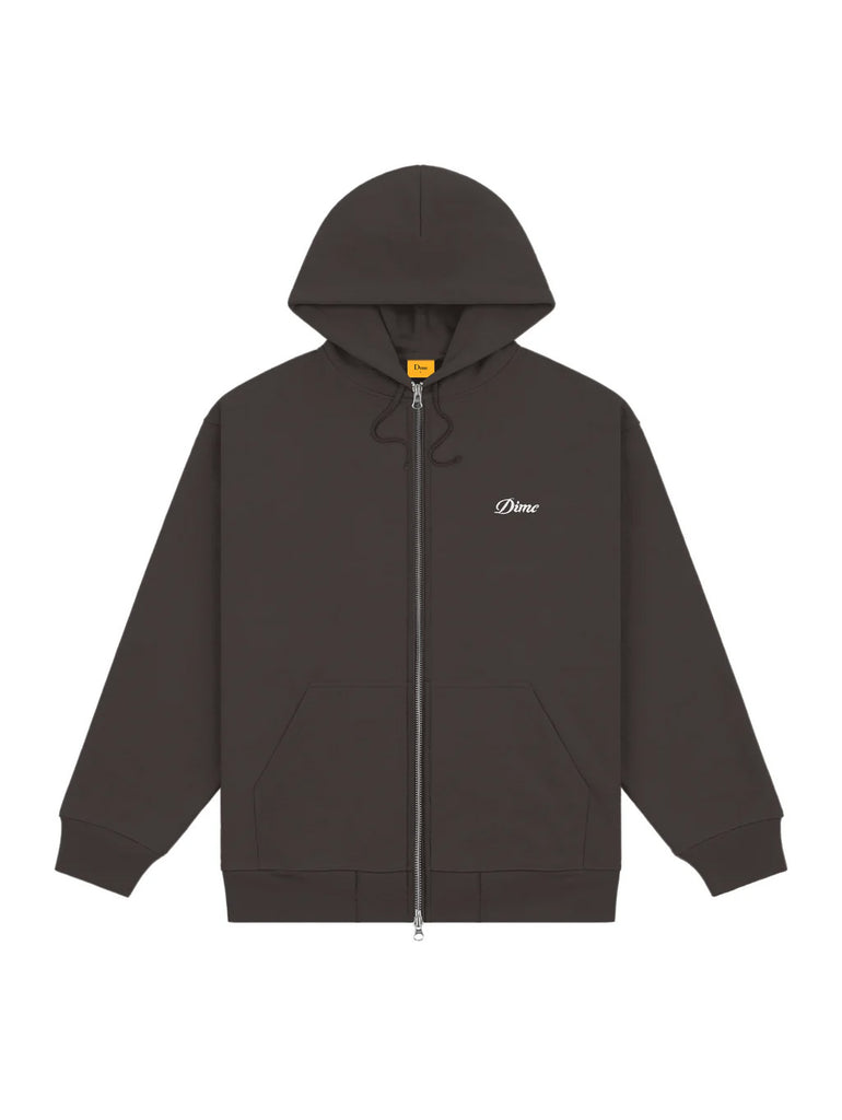 Dime Cursive Logo Zip Hoodie – Civil