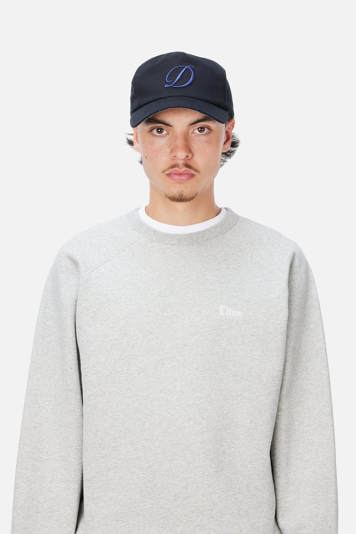 Dime Cursive D Worker Cap - Black
