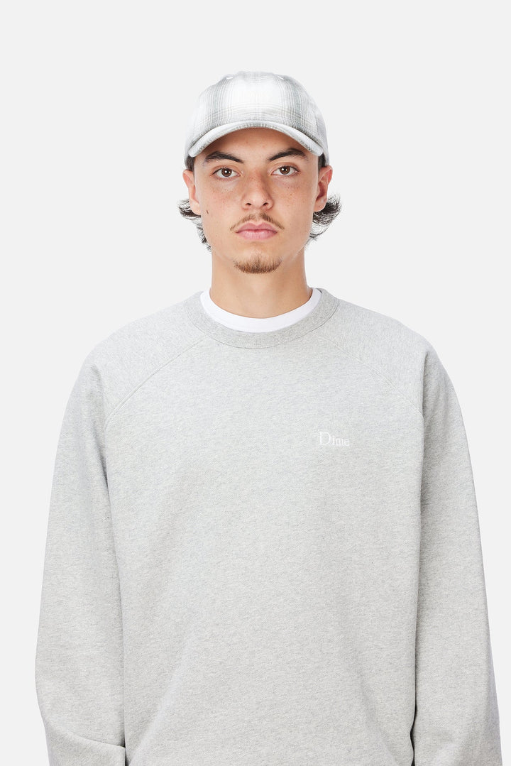 Dime Flannel Low Pro Cap - Light Gray