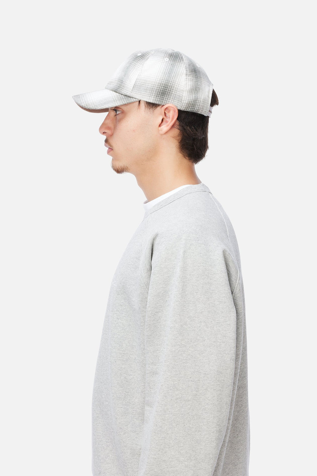 Dime Flannel Low Pro Cap - Light Gray