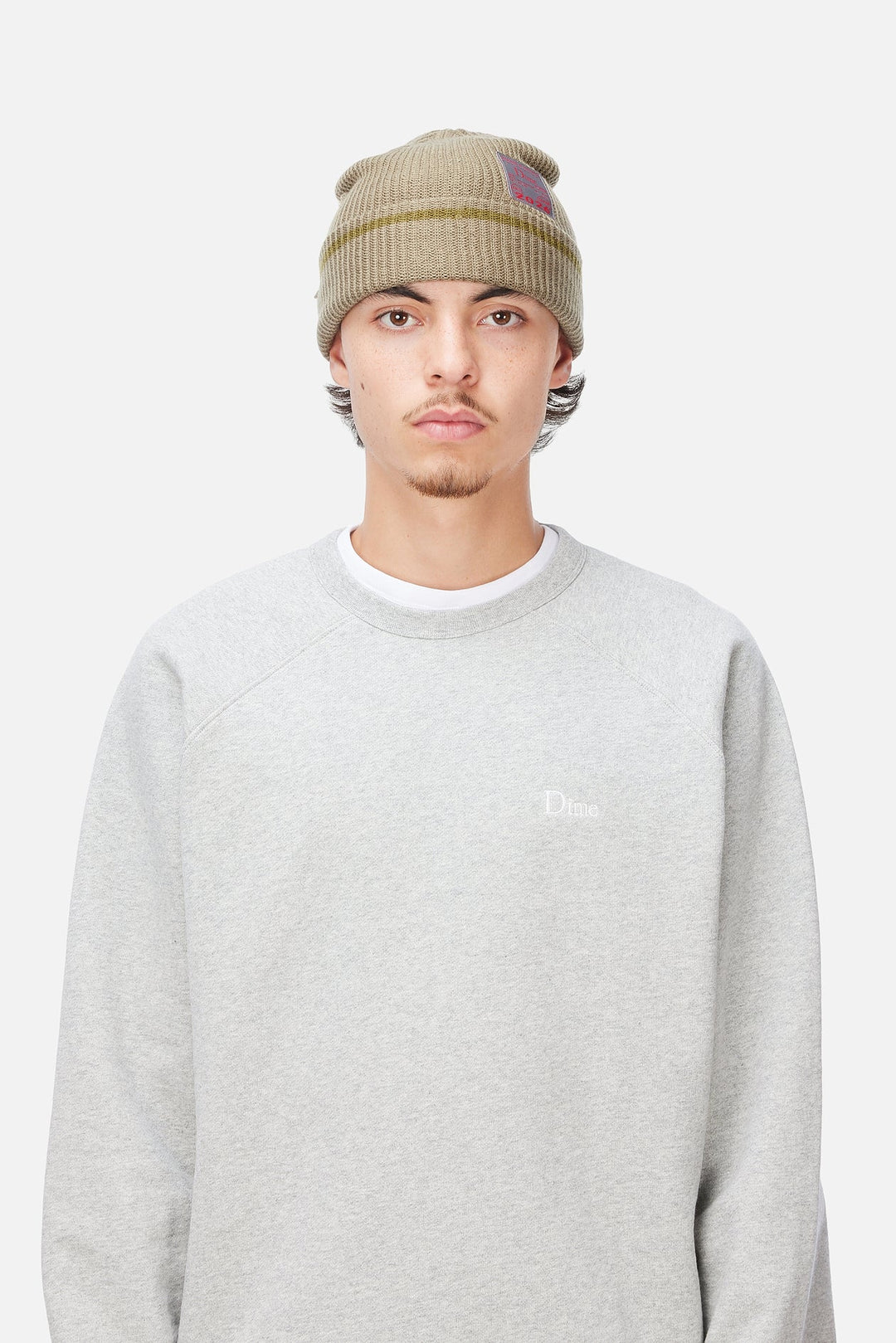 Dime Military Beanie - Taupe