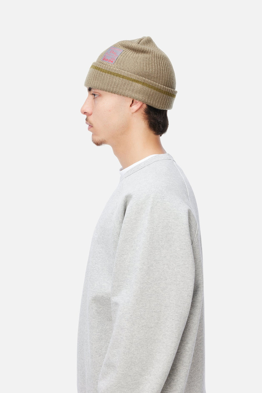 Dime Military Beanie - Taupe