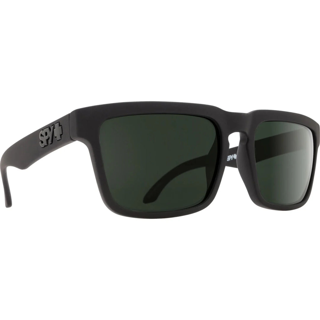 Spy Helm - Matte Black / Gray Green