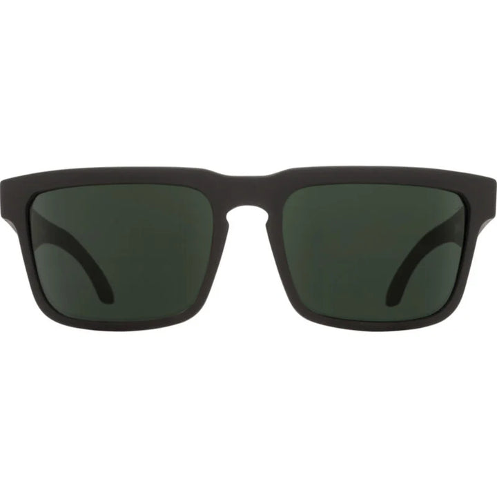 Spy Helm - Matte Black / Gray Green