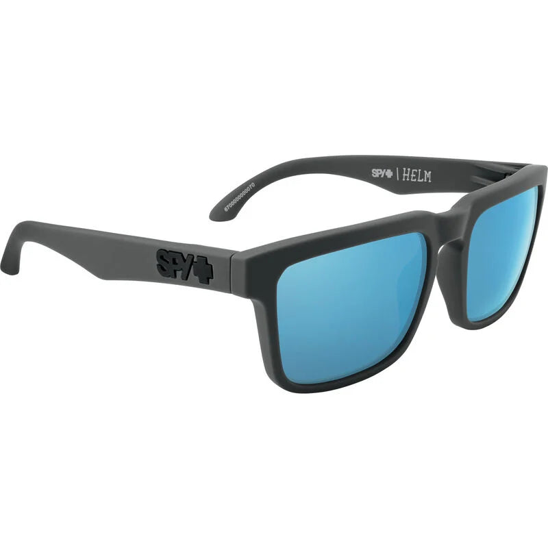 Spy Helm - Matte Dark Gray / Blue