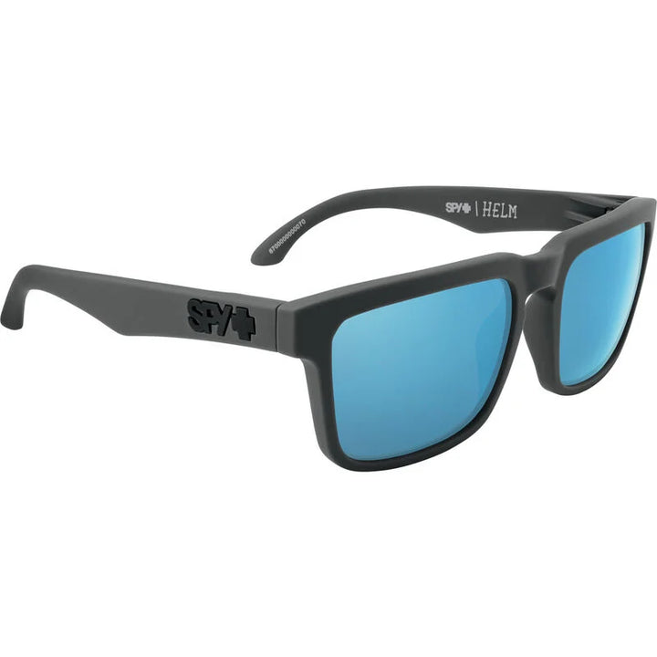 Spy Helm - Matte Dark Gray / Blue