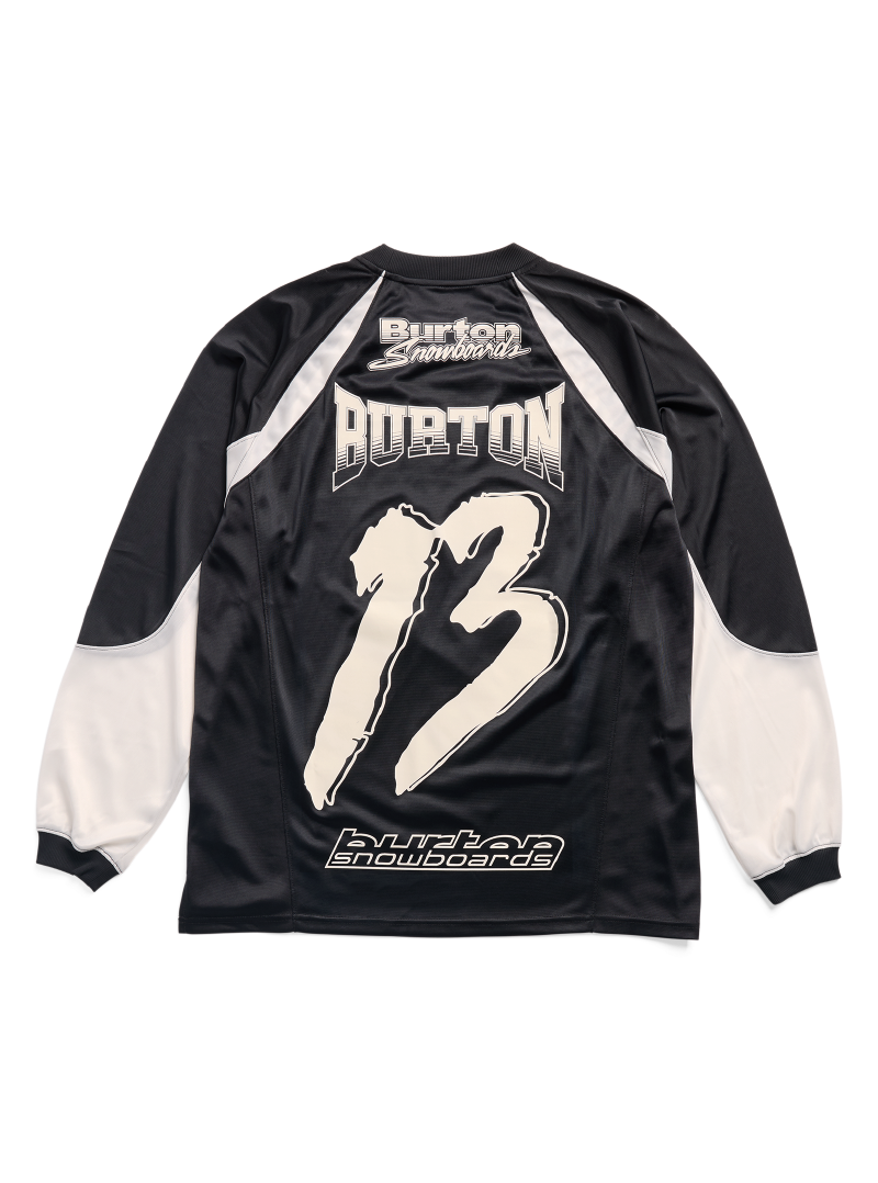 2027 Burton Jersey Shirt by Zeb - True Black