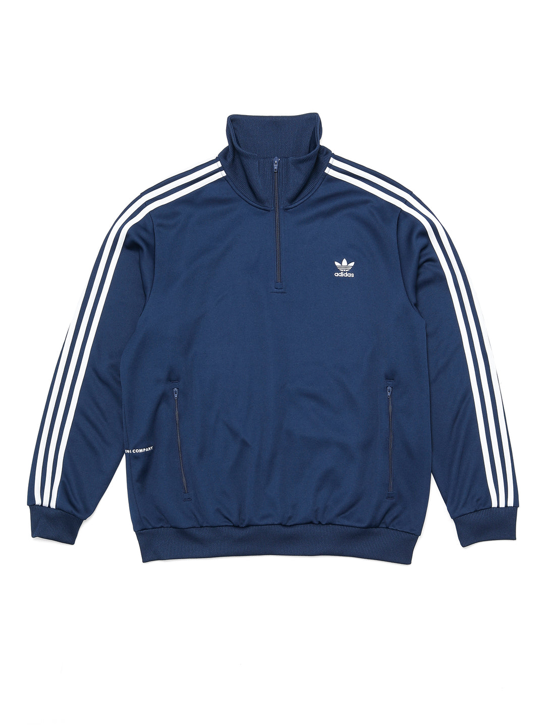 Adidas x POP Trading Co Beckenbauer Track Top - Collegiate Navy / White