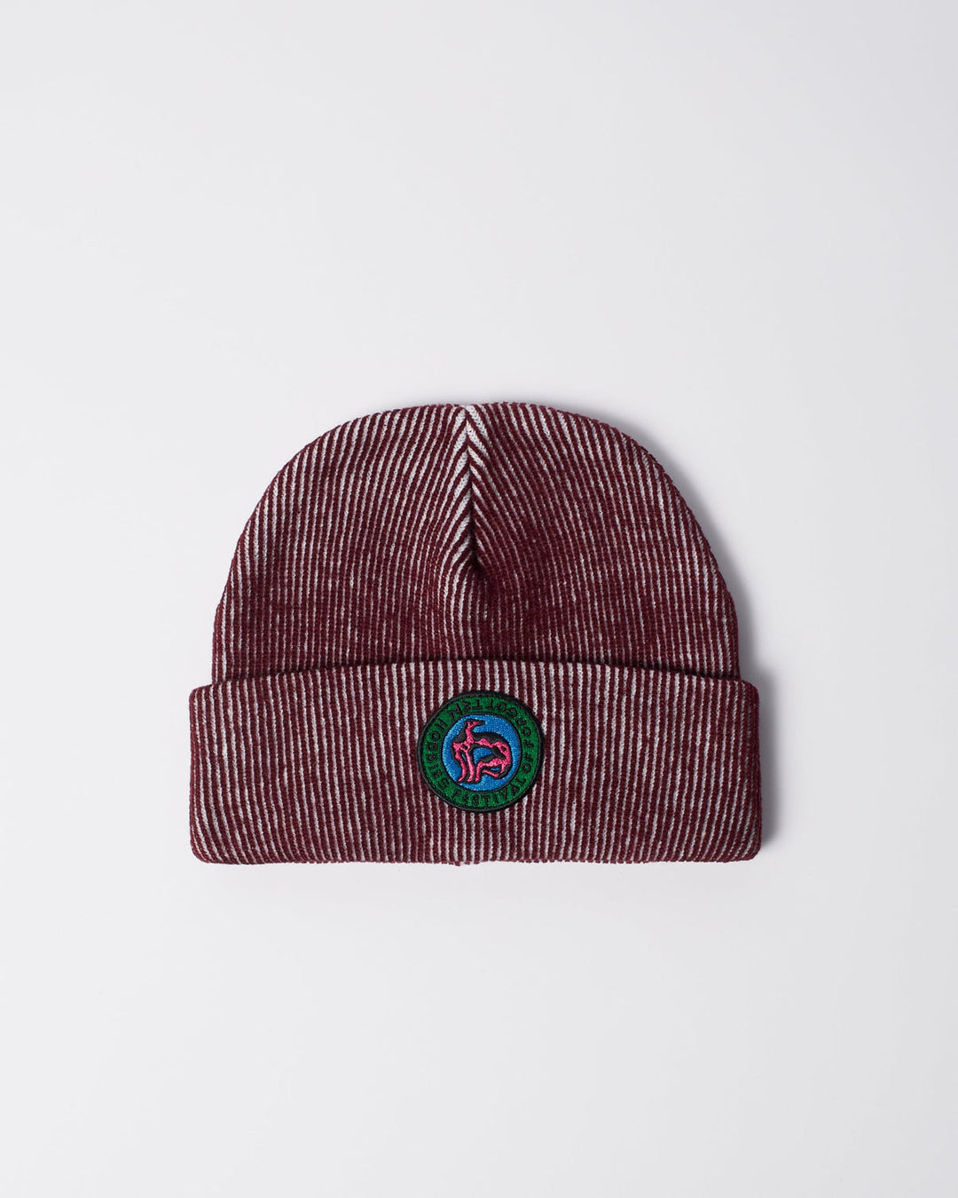 Parra Forgotten Hobbies Beanie - Dark Red
