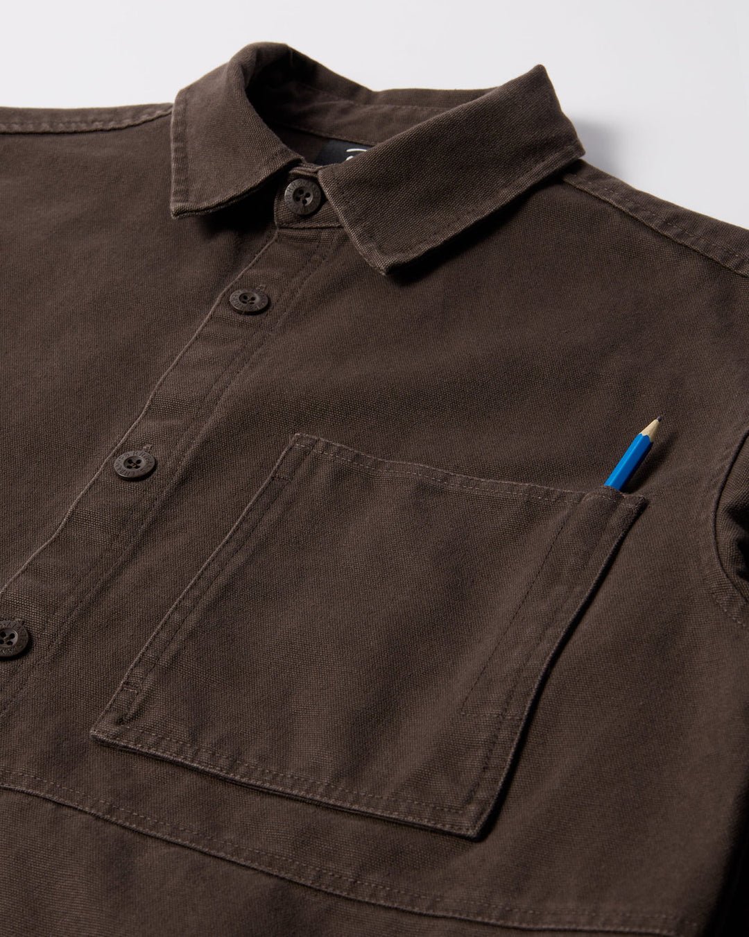 Parra Non Loud LS Shirt - Dark Brown