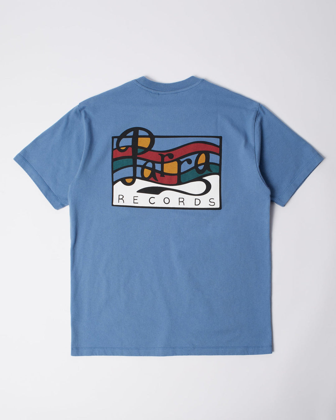 Parra Records Tee - Blue