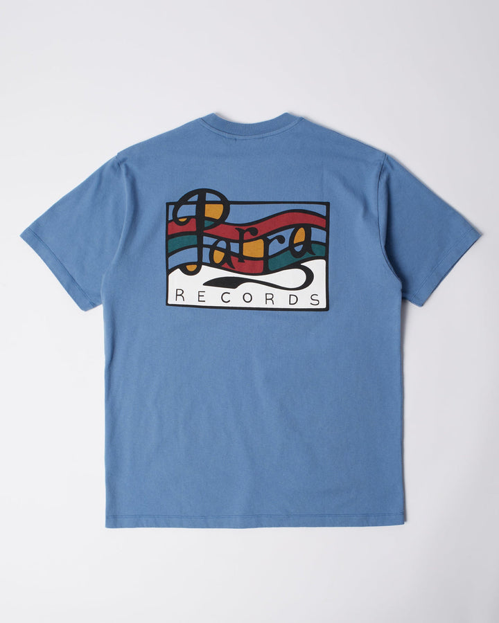 Parra Records Tee - Blue