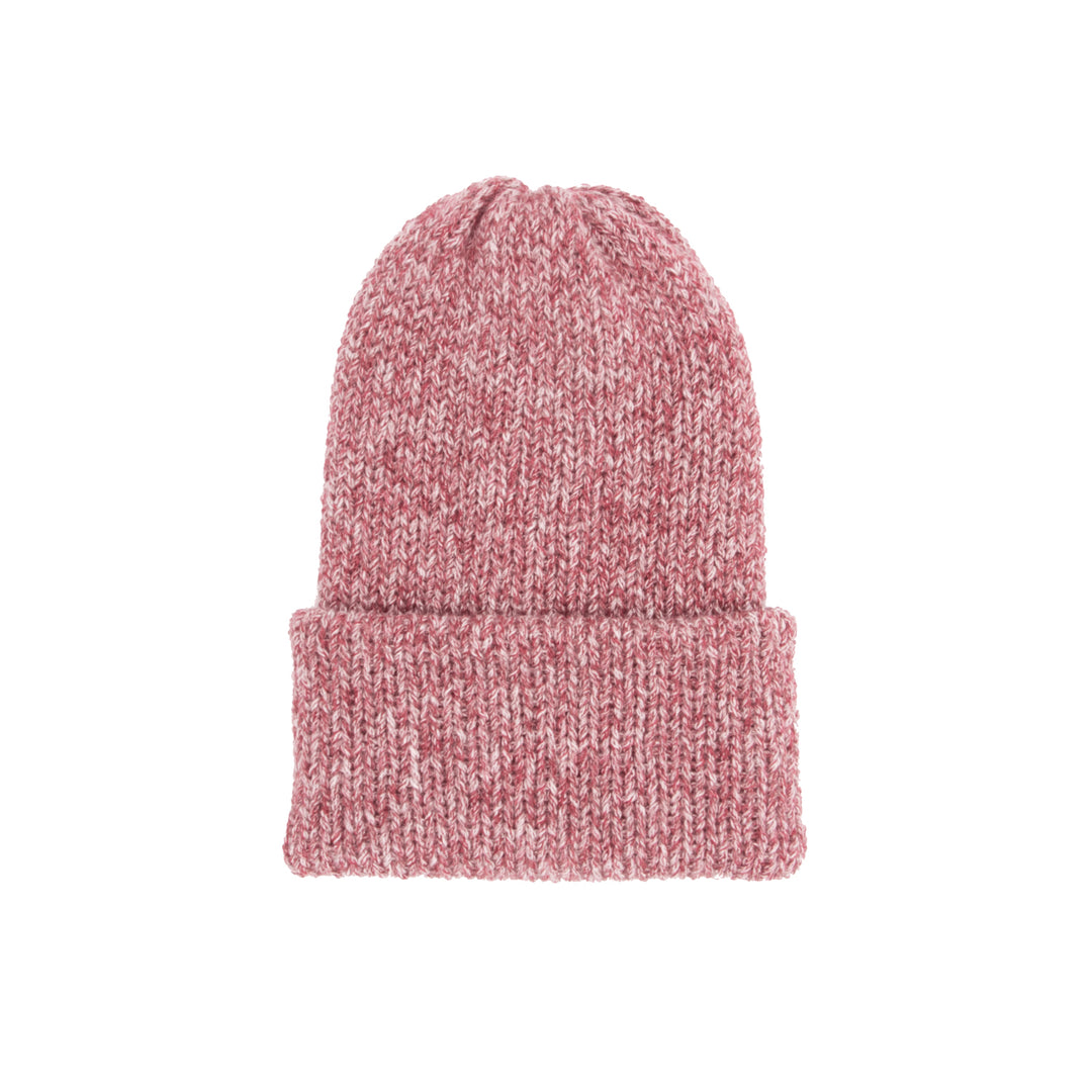 Chimney Ltd OG Fold Beanie - Marled Red