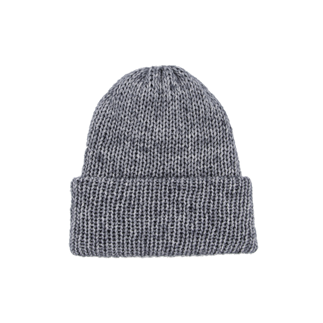 Chimney Ltd Short Stack Beanie - Frosted Marled Dark Navy