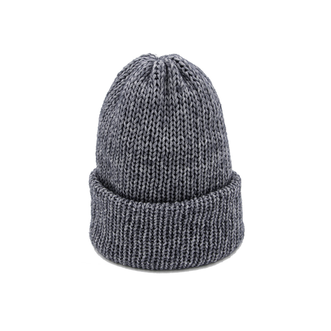 Chimney Ltd Short Stack Beanie - Frosted Marled Dark Navy