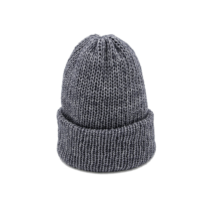 Chimney Ltd Short Stack Beanie - Frosted Marled Dark Navy