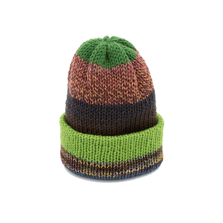 Chimney Ltd Short Stack Beanie - Blocks Multicolor 1