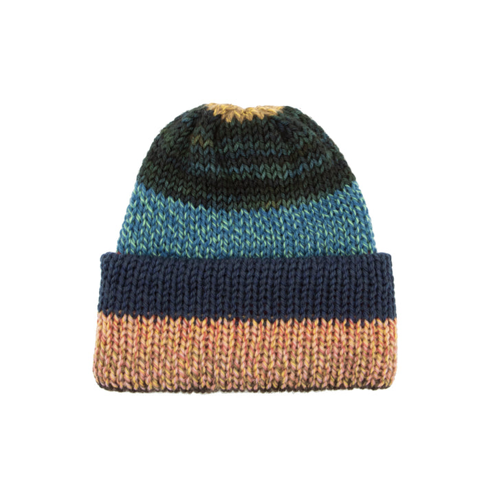 Chimney Ltd Short Stack Beanie - Blocks Multicolor 2