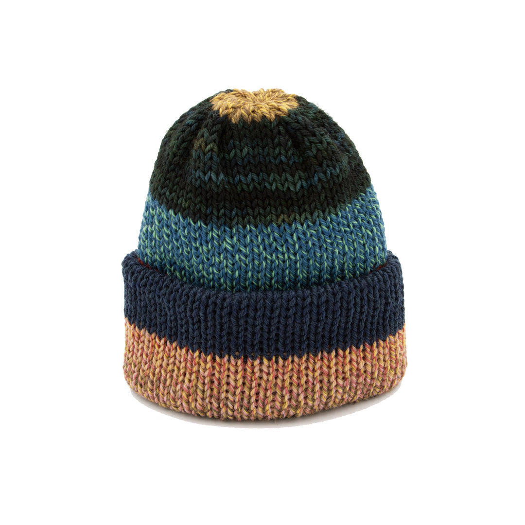 Chimney Ltd Short Stack Beanie - Blocks Multicolor 2