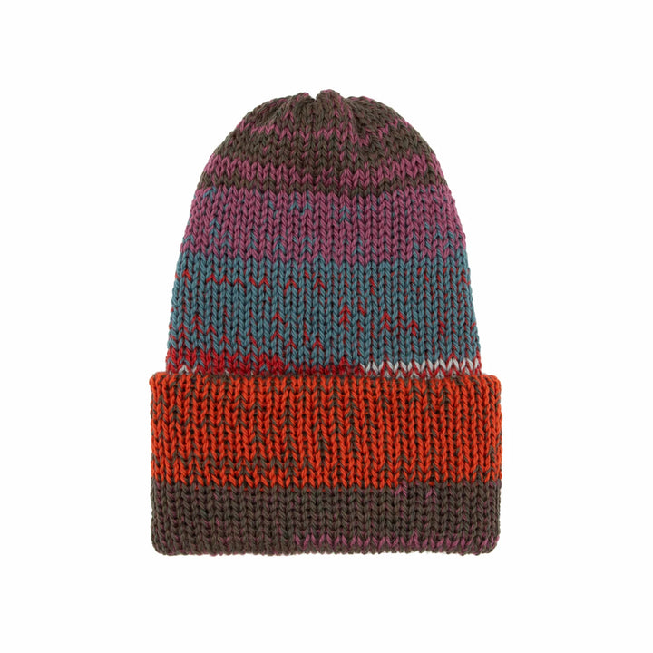 Chimney Ltd OG Fold Beanie - Mixtape Multicolor Red Violet