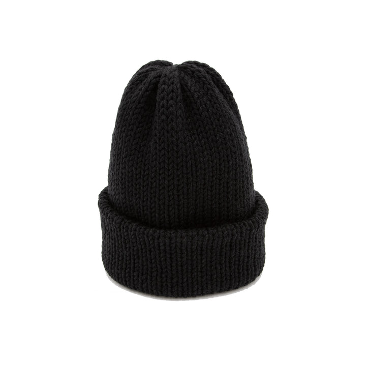 Chimney Ltd Short Stack Beanie - Flat Black