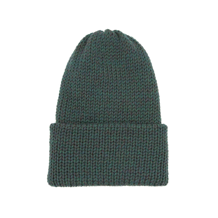 Chimney Ltd OG Fold Beanie - Heathered Rainforest Green