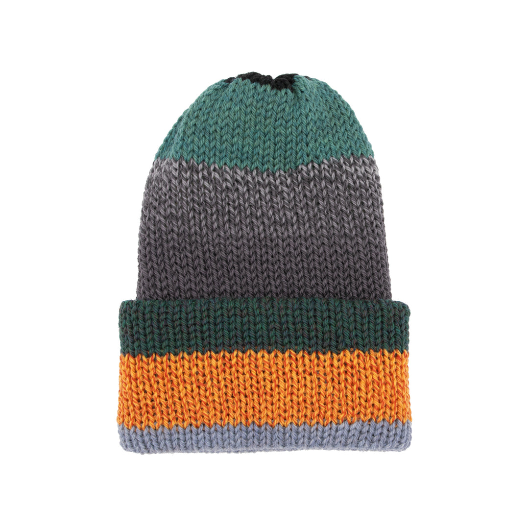 Chimney Ltd OG Fold Beanie - Blocks Multicolor 25