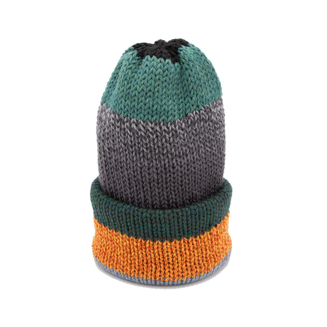 Chimney Ltd OG Fold Beanie - Blocks Multicolor 25