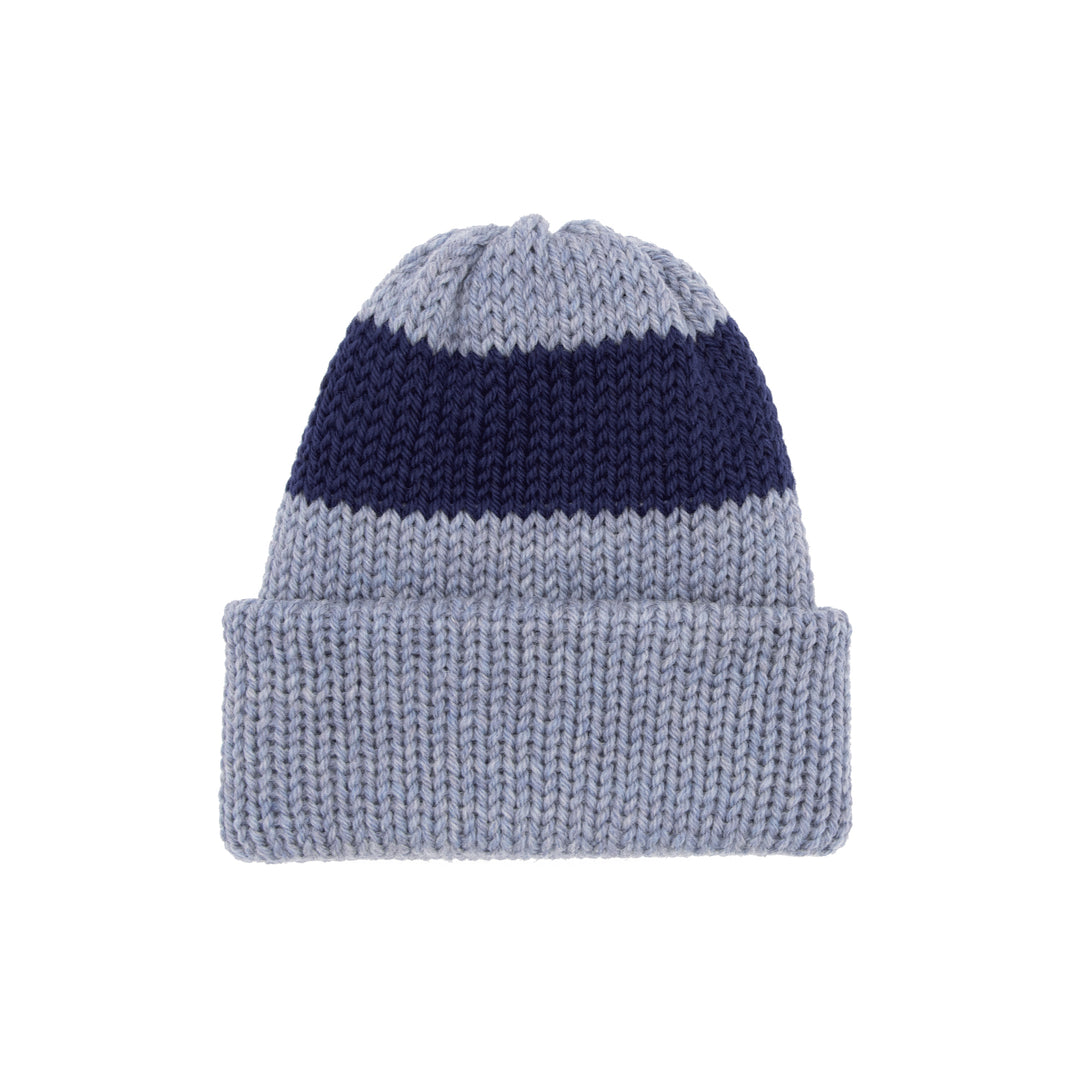 Chimney Ltd Short Stack - Stonewashed Denim Heather / Midnight Blue