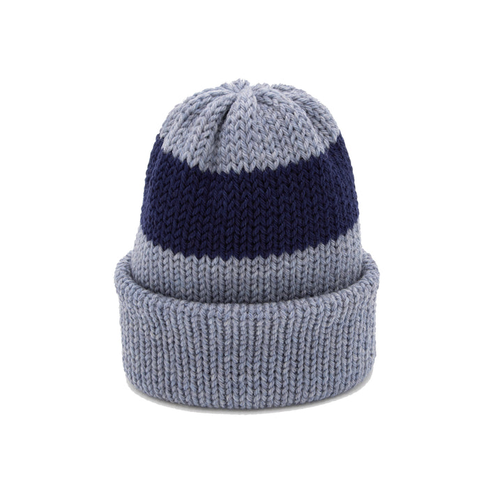 Chimney Ltd Short Stack - Stonewashed Denim Heather / Midnight Blue