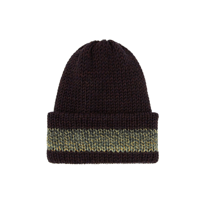 Chimney Ltd Short Stack Beanie - Galaxy Dark Purple
