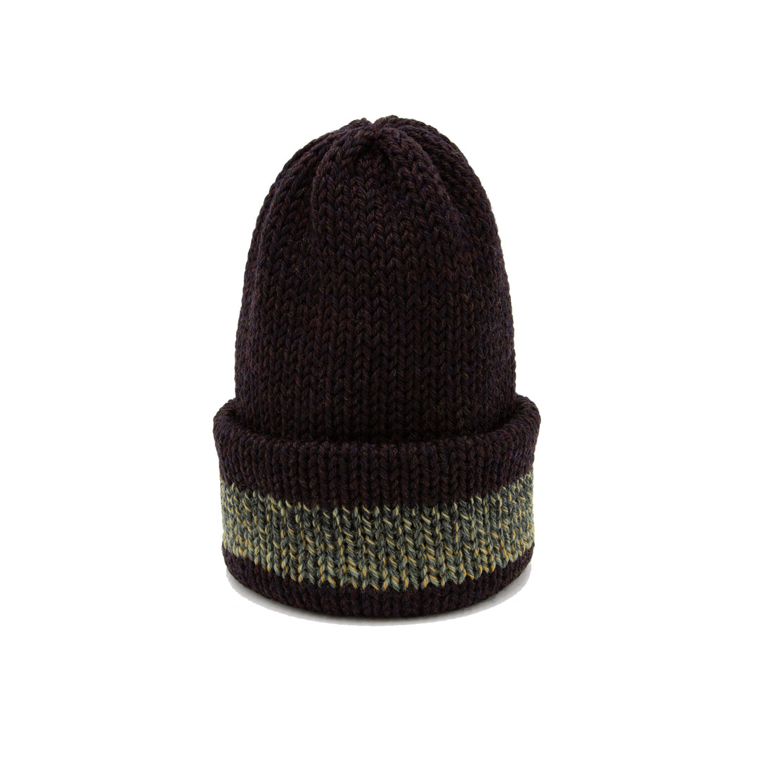 Chimney Ltd Short Stack Beanie - Galaxy Dark Purple