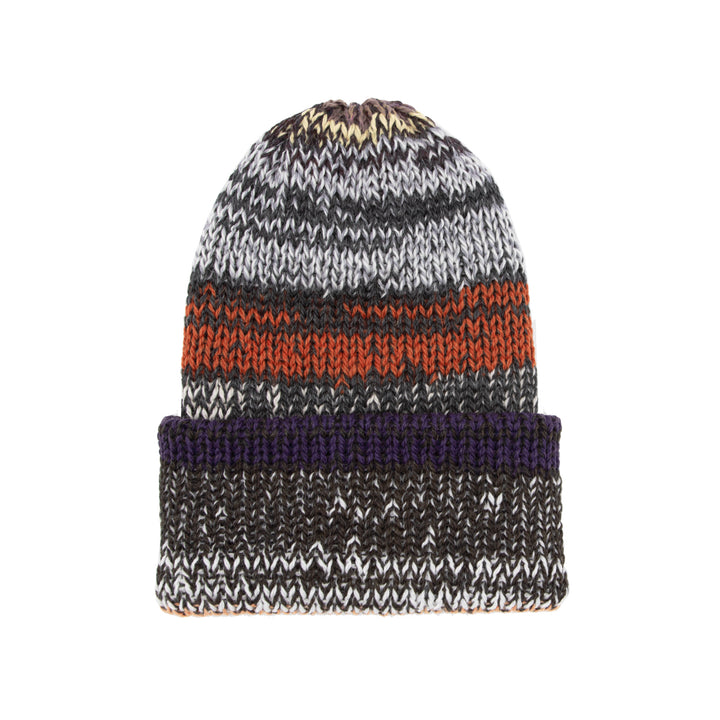 Chimney Ltd OG Fold Beanie - Mixtape Multi Brown Purp