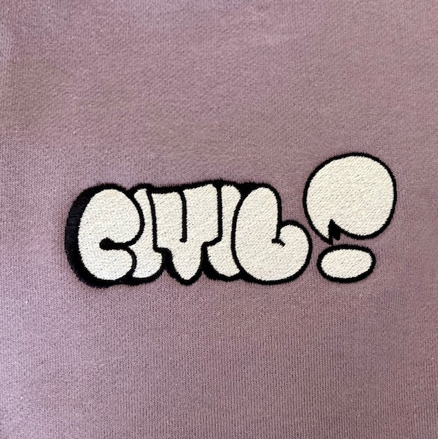 Civil MF Doom Tribute Hood - Plum
