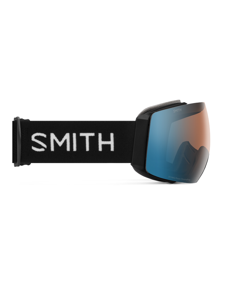 2026 Smith IO Mag Goggles - Black / Pro Photochromic Blue Mirror