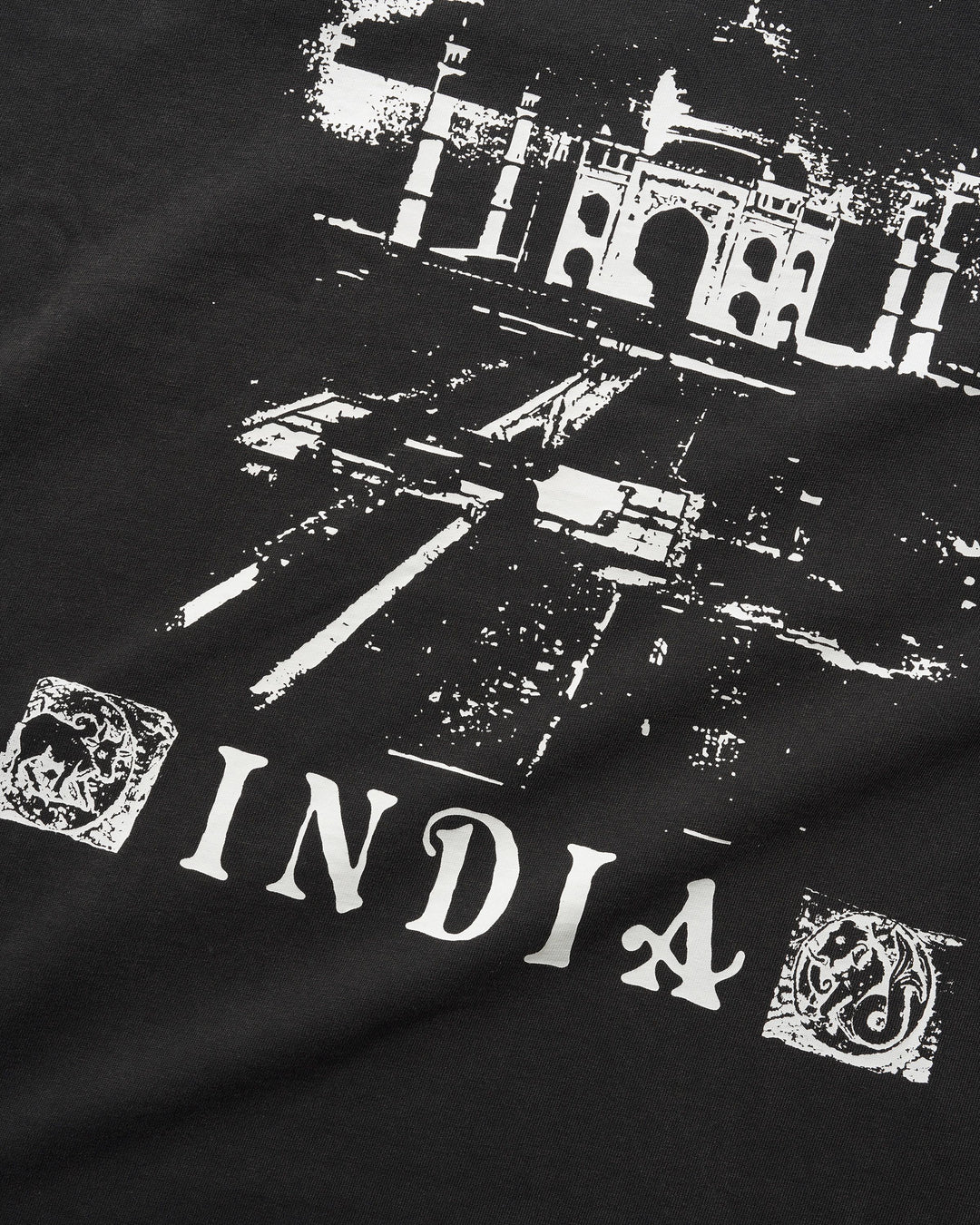 Butter x Madlib India Tee - Washed Black