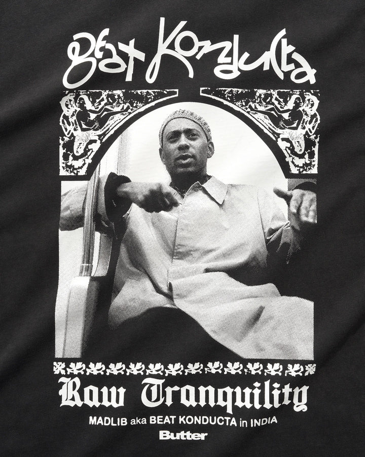 Butter x Madlib India Tee - Washed Black