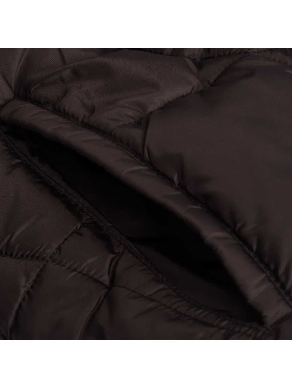 Dime Midweight Wave Puffer Jacket - Espresso