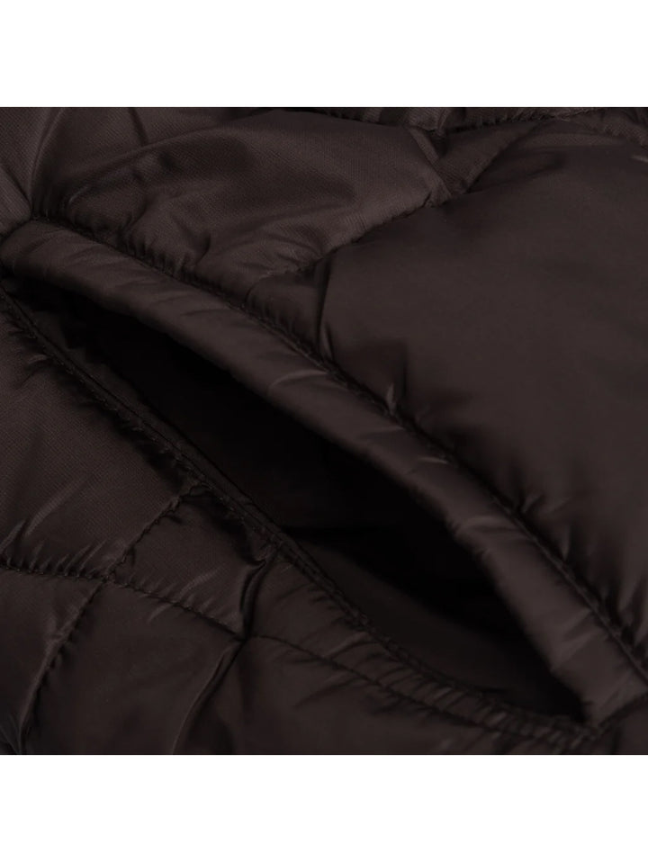 Dime Midweight Wave Puffer Jacket - Espresso