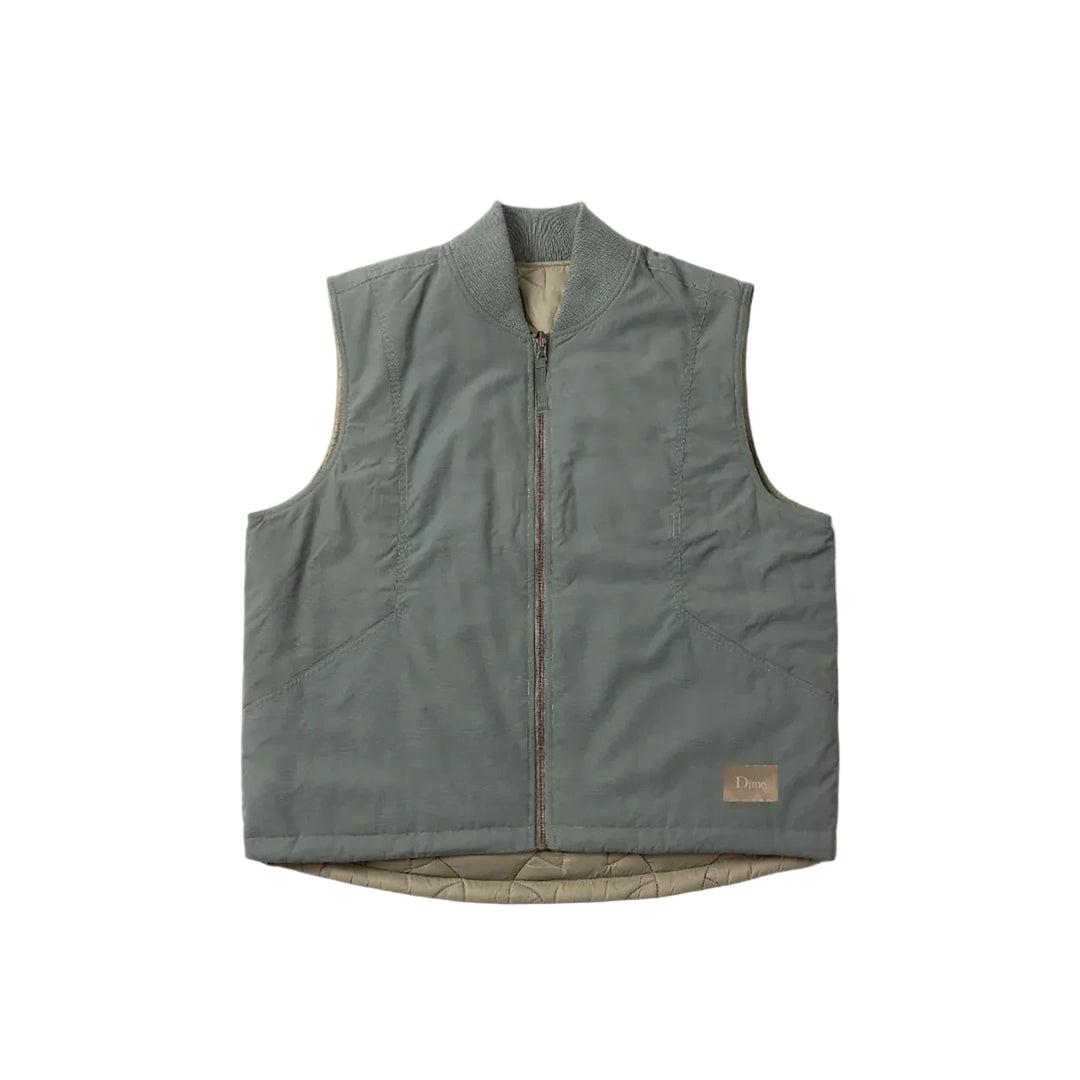 Dime Reversible Vest - Sage