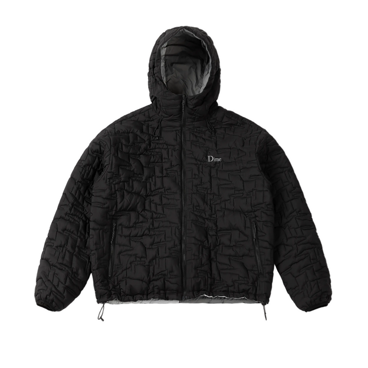 Dime Reversible Insulated Jacket - Black