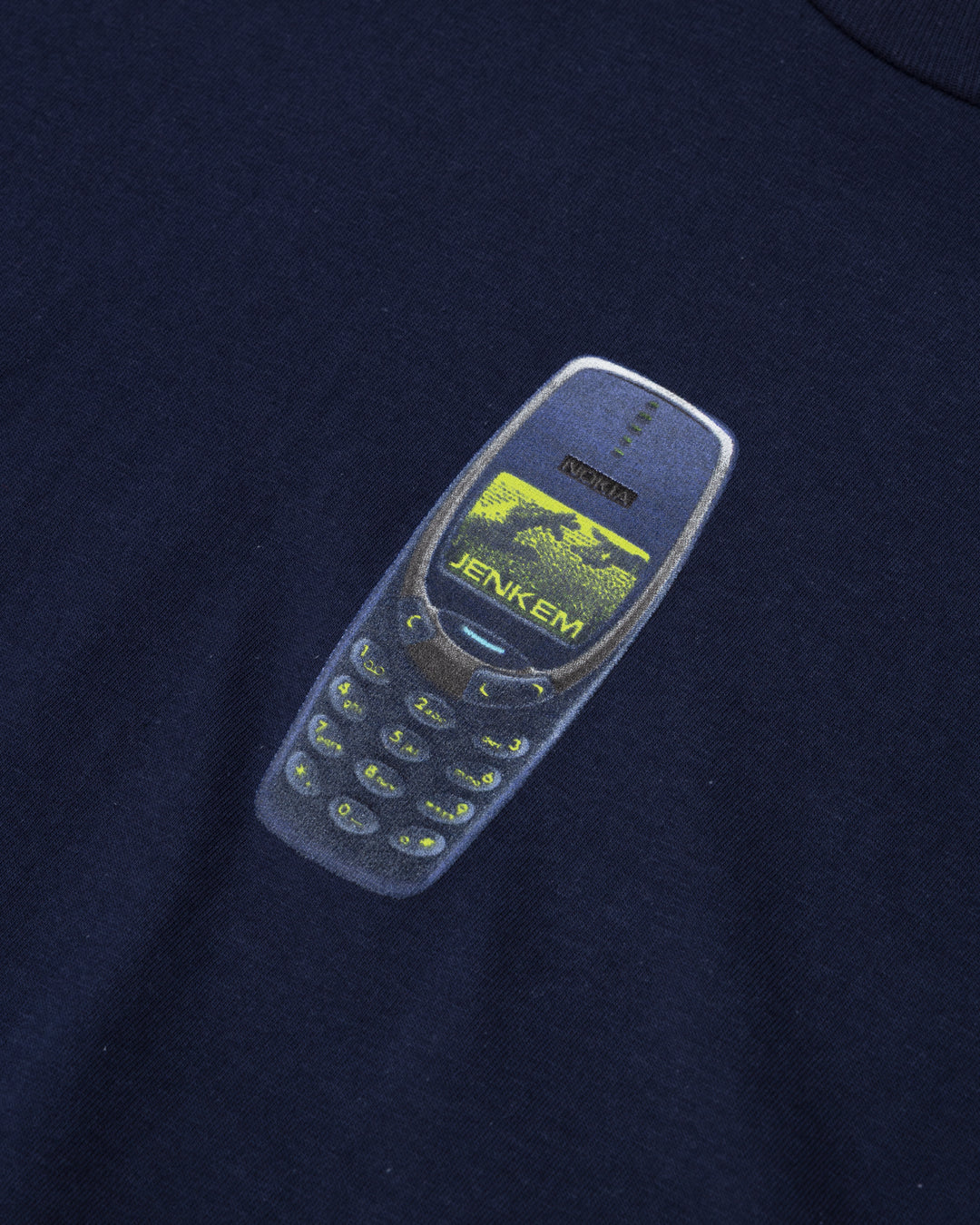 Jenkem Nokia Tee - Dark Navy