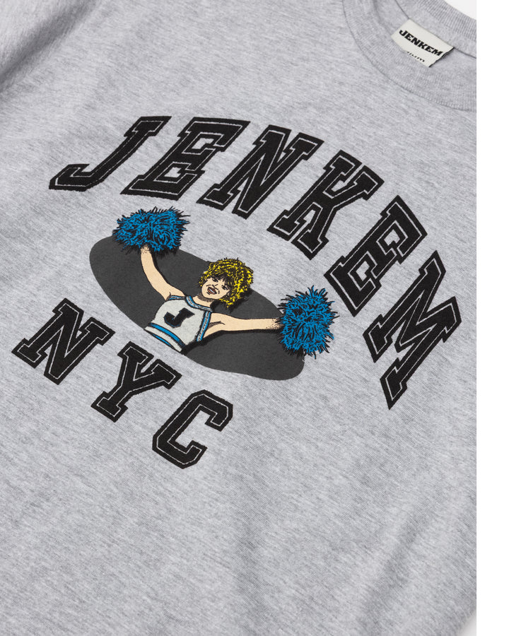 Jenkem Varsity Tee - Sport Grey