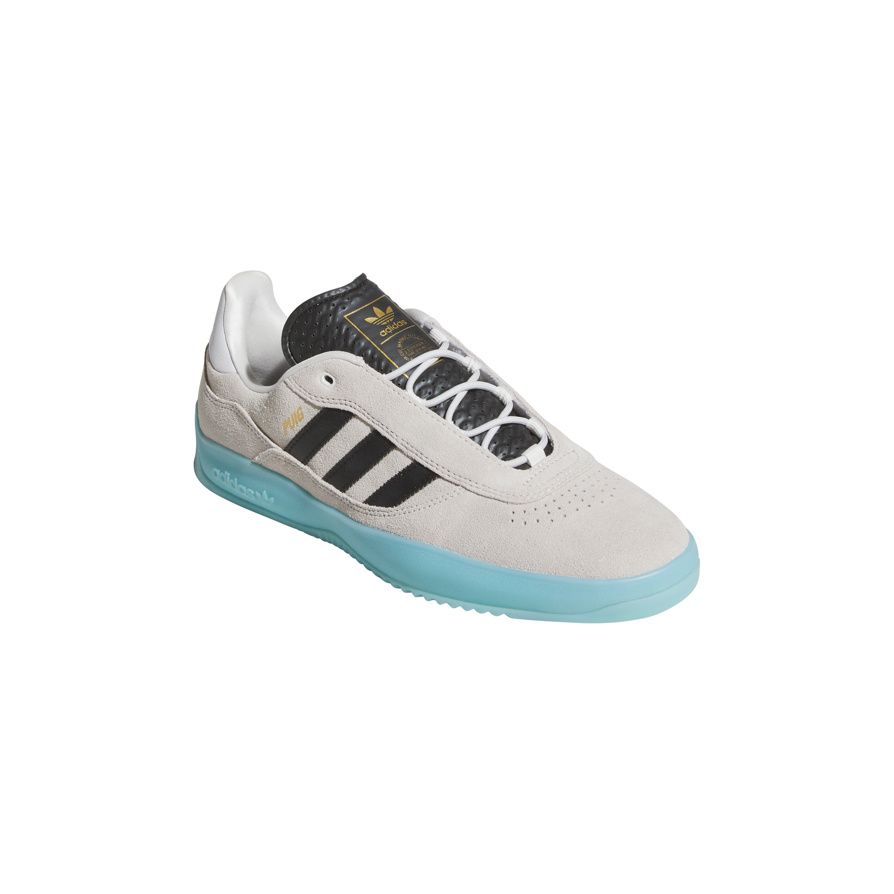 Adidas Puig - Crystal White / Core Black / Light Aqua – Civil