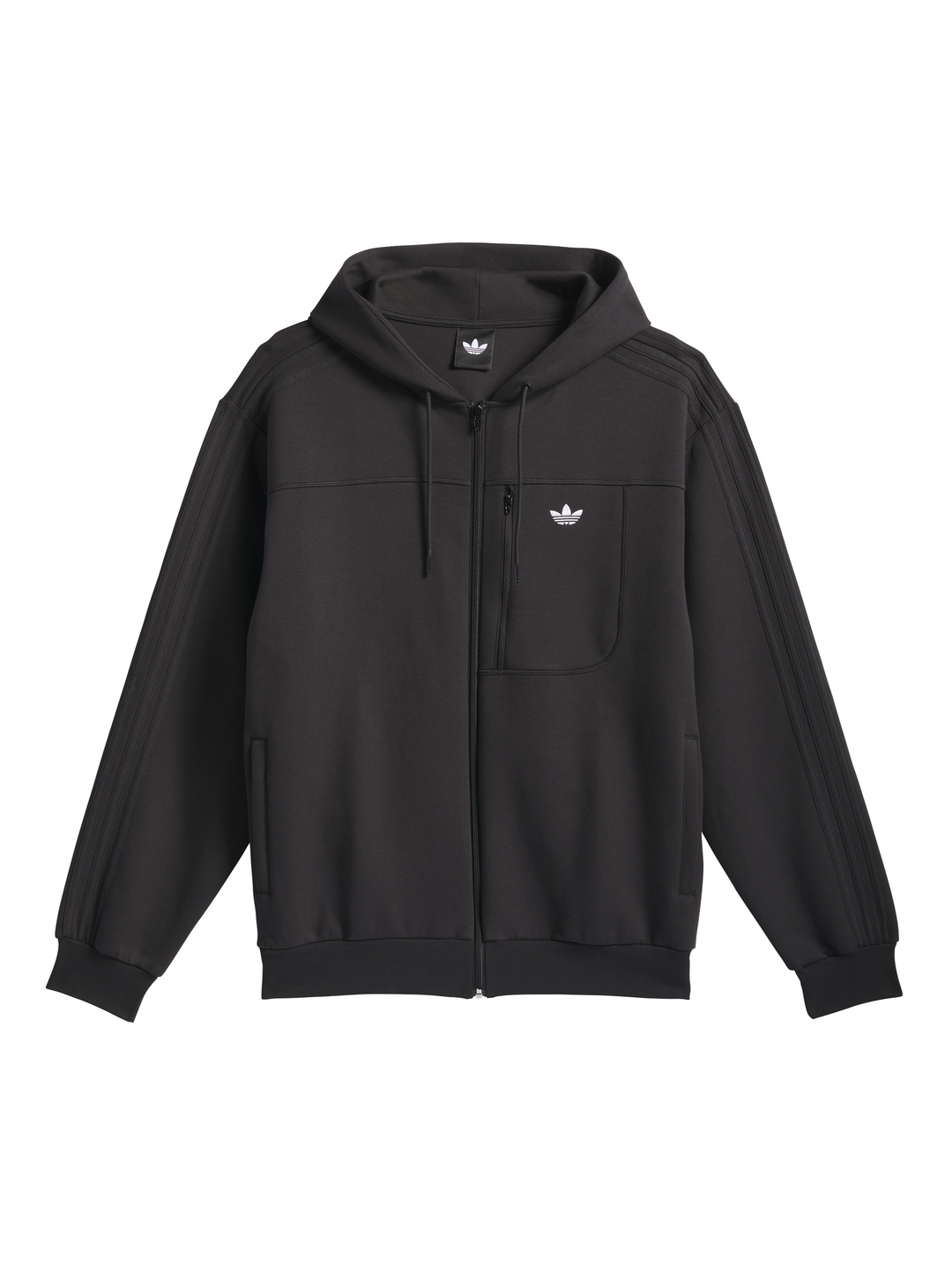 Adidas Tech Fleece Jacket - Black / White